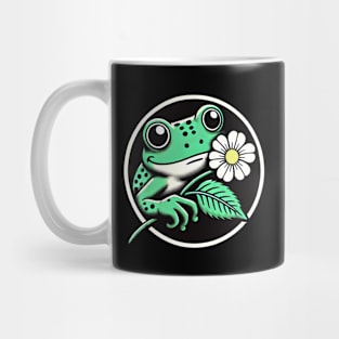 Frog With flower Mug